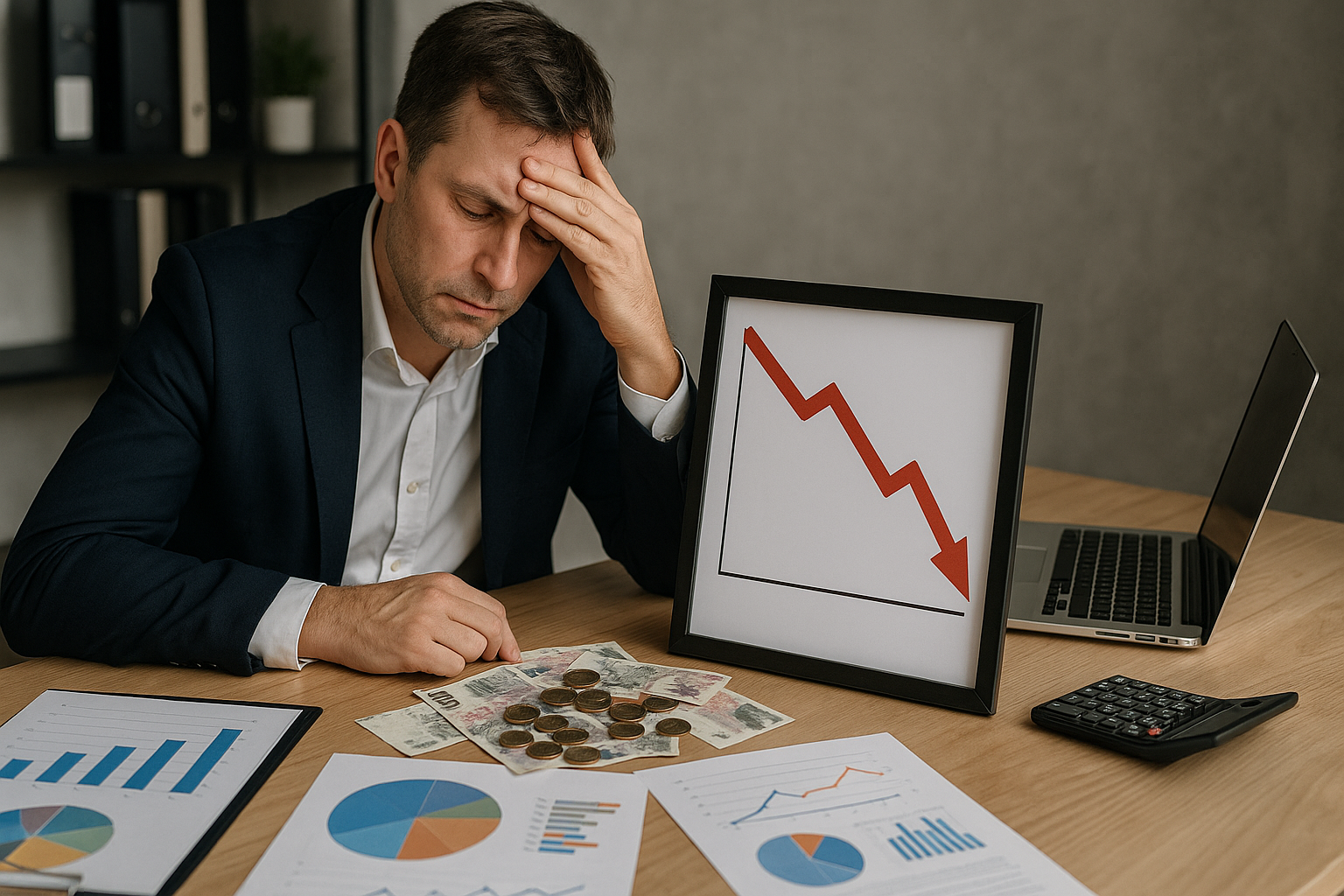 5 varovných signálů, že vaše podnikání potřebuje finanční záchranu (a jak ji získat včas)